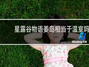 星露谷物语姜岛相当于温室吗