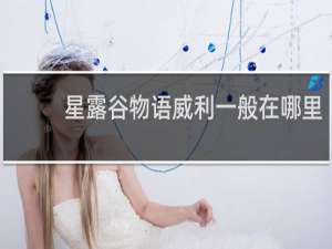 星露谷物语威利一般在哪里