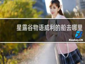 星露谷物语威利的船去哪里