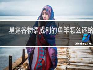 星露谷物语威利的鱼竿怎么还给他