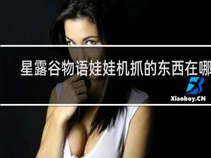 星露谷物语娃娃机抓的东西在哪里