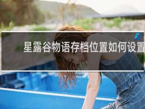 星露谷物语存档位置如何设置