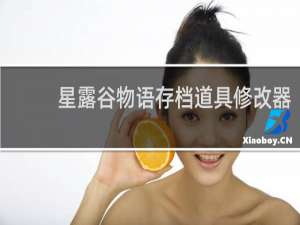 星露谷物语存档道具修改器