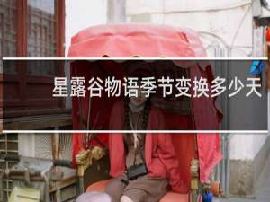 星露谷物语季节变换多少天