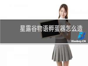 星露谷物语孵蛋器怎么造