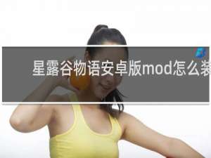 星露谷物语安卓版mod怎么装
