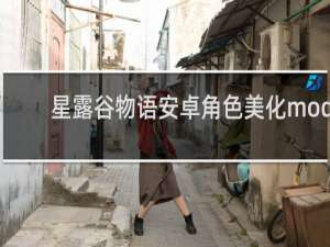 星露谷物语安卓角色美化mod
