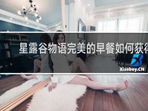 星露谷物语完美的早餐如何获得