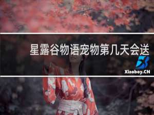 星露谷物语宠物第几天会送