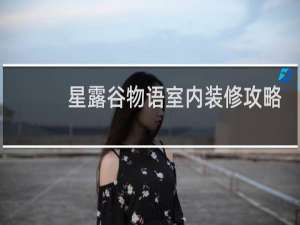 星露谷物语室内装修攻略