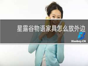 星露谷物语家具怎么放外边