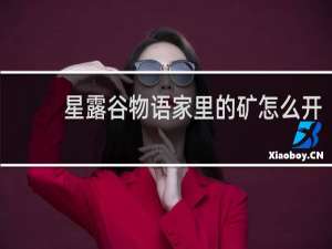 星露谷物语家里的矿怎么开