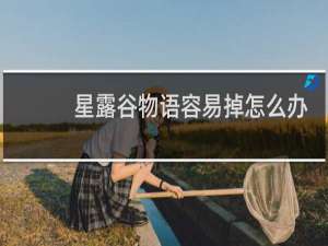星露谷物语容易掉怎么办
