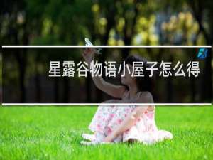 星露谷物语小屋子怎么得