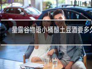 星露谷物语小桶酿土豆酒要多久