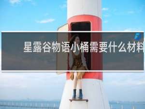星露谷物语小桶需要什么材料