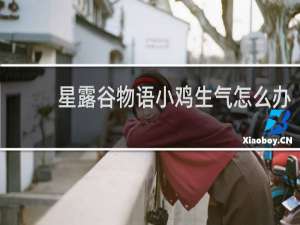 星露谷物语小鸡生气怎么办