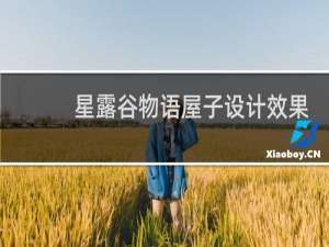 星露谷物语屋子设计效果