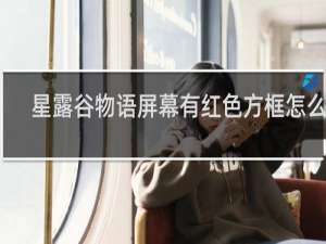 星露谷物语屏幕有红色方框怎么办