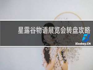 星露谷物语展览会转盘攻略