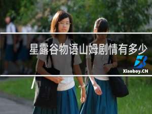 星露谷物语山姆剧情有多少