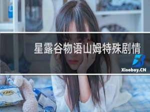 星露谷物语山姆特殊剧情