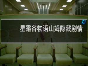 星露谷物语山姆隐藏剧情