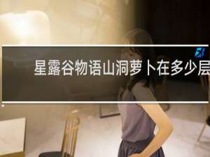 星露谷物语山洞萝卜在多少层