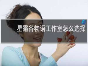 星露谷物语工作室怎么选择