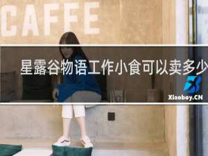 星露谷物语工作小食可以卖多少钱