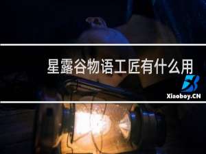 星露谷物语工匠有什么用