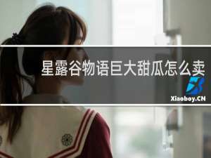 星露谷物语巨大甜瓜怎么卖