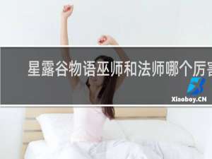 星露谷物语巫师和法师哪个厉害