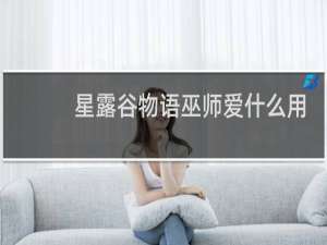 星露谷物语巫师爱什么用