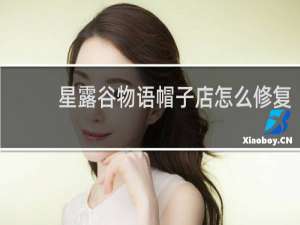 星露谷物语帽子店怎么修复