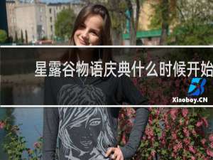 星露谷物语庆典什么时候开始