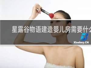 星露谷物语建造婴儿房需要什么
