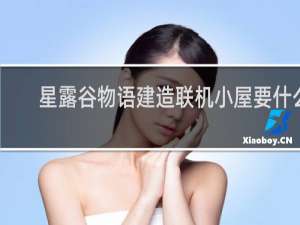 星露谷物语建造联机小屋要什么