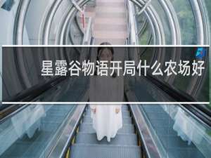 星露谷物语开局什么农场好