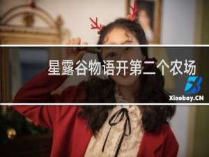 星露谷物语开第二个农场