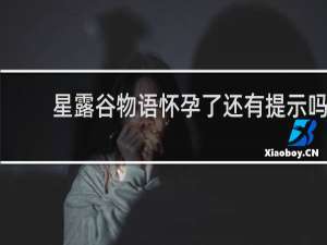 星露谷物语怀孕了还有提示吗