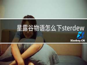 星露谷物语怎么下sterdew
