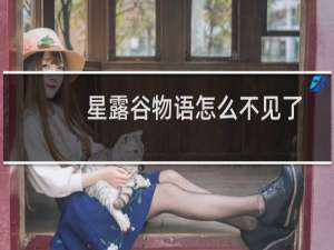 星露谷物语怎么不见了