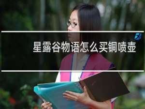 星露谷物语怎么买铜喷壶