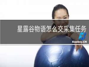 星露谷物语怎么交采集任务