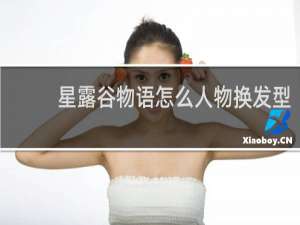 星露谷物语怎么人物换发型