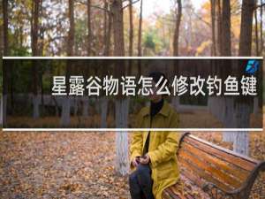 星露谷物语怎么修改钓鱼键