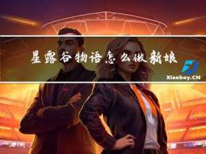 星露谷物语怎么做新娘面纱
