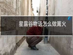 星露谷物语怎么做篝火