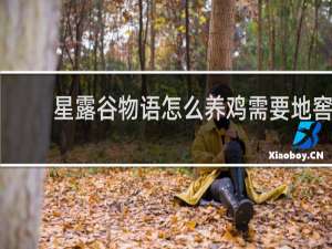 星露谷物语怎么养鸡需要地窖